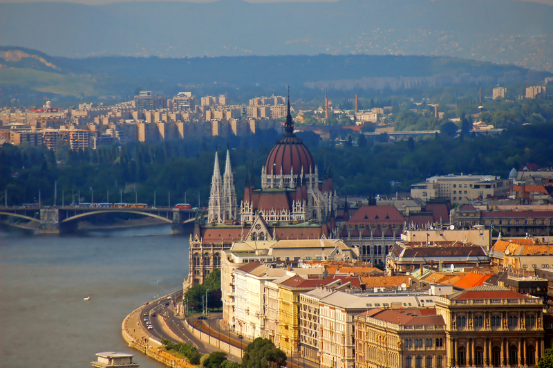 Budapest, the Largest City in central Europe